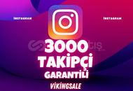 ⭐️ [ÇALIŞAN] 3000 İNSTAGRAM TAKİPÇİ ⭐
