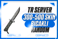 ✨[ÇALIŞAN][BIÇAKLI] 300-500 SKIN RANDOM HESAP✨
