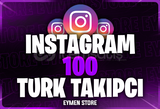 ⭐[ÇALIŞAN]✅ İnstagram 100 Türk Takipçi