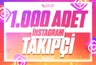 ⚡[ÇALIŞAN] İNSTAGRAM 1.000 TAKİPÇİ⚡