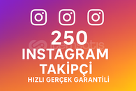 ⭐️[ÇALIŞAN] Instagram 250 Adet Takipçi Hızlı 