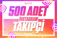 ⚡[ÇALIŞAN] İNSTAGRAM 500 TAKİPÇİ⚡