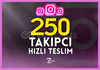 ⭐[ÇALIŞAN SERVİS] 250 GERÇEK TAKİPÇİ+HIZLI 
