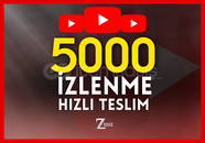 ✨[ÇALIŞAN SERVİS] 5000 GERÇEK İZLENME+HIZLI✨