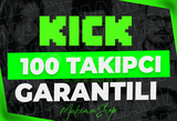 ⭐ [ÇALIŞAN SERVİS] KİCK 100 TAKİPÇİ ⭐