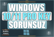 ✅ ÇALIŞAN TEK KEY ⭐️WİNDOWS 10/11 PRO KEY
