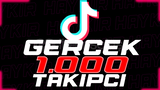 ⭐[Canlı Yayın Açtırır!] 1000 GERÇEK TAKİPÇİ