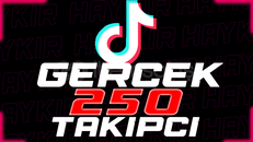 ⭐ 250 GERÇEK TAKİPÇİ