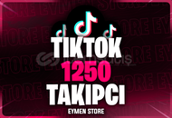 ⭐[ÇALIŞAN]✅ Tiktok 1250 Takipçi