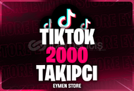 ⭐[ÇALIŞAN]✅ Tiktok 2000 Takipçi
