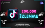 ⭐[ÇALIŞAN]⭐Tiktok 200.000 İzlenme⭐