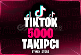 ⭐[ÇALIŞAN]✅ Tiktok 5000 Takipçi