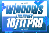 ⭐[ÇALIŞAN!] WİNDOWS 10/11 PRO KEY+SORUNSUZ