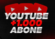 [ÇALIŞAN] YOUTUBE 1000 ABONE