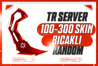 ✨[ÇALIŞIR][BIÇAKLI] 100-300 SKIN RANDOM HESAP✨