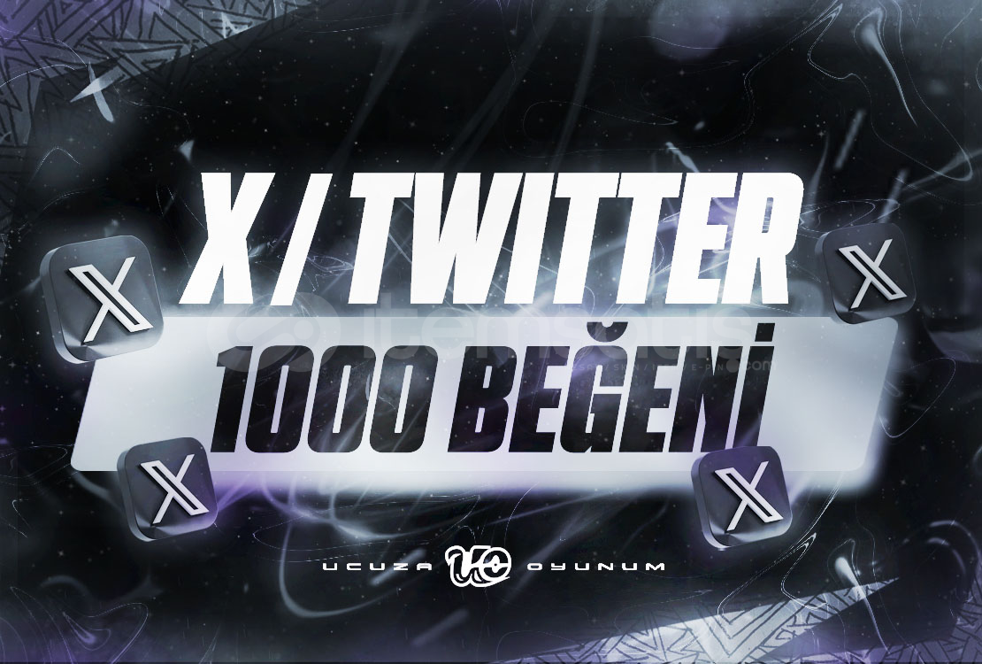 ⚡ ÇALIŞIYOR | 1000 Adet X (Twitter) Beğeni ⚡ ÇALIŞIYOR | 1000 Adet X (Twitter) Beğeni