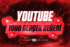 ⚡ ÇALIŞIYOR | 1000 Adet Youtube Karışık Beğeni