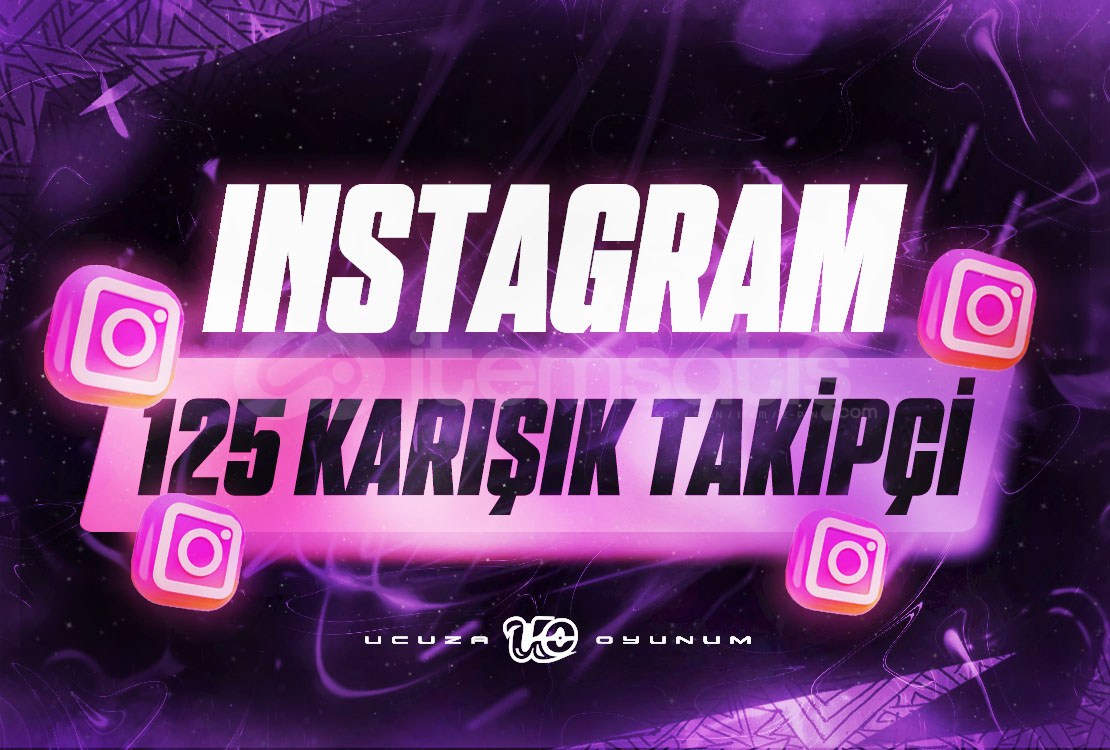 ⚡ ÇALIŞIYOR | 125 Adet %100 Karışık Takipçi ⚡ ÇALIŞIYOR | 125 Adet %100 Karışık Takipçi