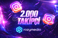 ⭐ÇALIŞIYOR ✅ 2000 Gerçek Takipçi