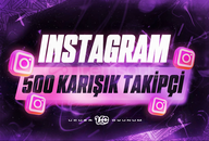 ⚡ ÇALIŞIYOR | 500 Adet %100 Karışık Takipçi ⚡ ÇALIŞIYOR | 500 Adet %100 Karışık Takipçi