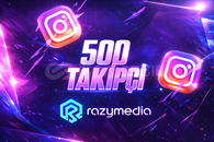 ⭐ÇALIŞIYOR ✅ 500 Gerçek Takipçi