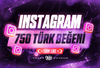 ⚡ ÇALIŞIYOR | 750 Adet %100 Türk Beğeni