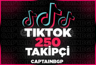 [ÇALIŞIYOR+HIZLI] TikTok 250 Takipçi + Garanti