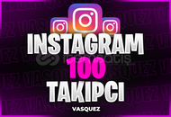 ⭐[ÇALIŞIYOR ! ]✅ İnstagram +100 Takipçi⭐