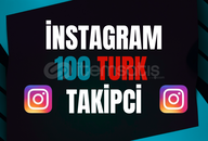 ⭐[ÇALIŞIYOR ! ] İnstagram +100 Türk Takipçi⭐