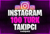 ⭐[ÇALIŞIYOR ! ]✅ İnstagram +100 Türk Takipçi⭐