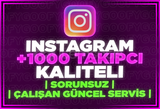 ⭐️ÇALIŞIYOR⭐️INSTAGRAM 1000 GERÇEK TAKİPÇİ⭐️