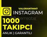 ⭐[ÇALIŞIYOR] INSTAGRAM 1.000 GERÇEK TAKİPÇİ |⭐