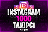 ⭐[ÇALIŞIYOR ! ]✅ İnstagram +1000 Takipçi⭐