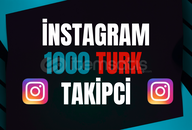 ⭐[ÇALIŞIYOR ! ] İnstagram +1000 Türk Takipçi⭐
