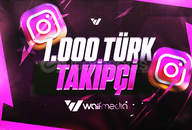 ⭐[ÇALIŞIYOR⚡] Instagram 1000 Türk Takipçi