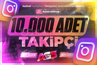 ⭐[ÇALIŞIYOR] Instagram 10.000 Takipçi