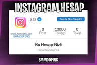 ⭐ [ÇALIŞIYOR!] INSTAGRAM 10000 TAKİPÇİLİ HESAP ⭐