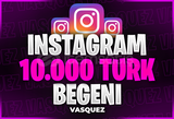 ⭐[ÇALIŞIYOR ! ]✅ İnstagram +10.000 Türk Takipçi