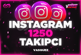 ⭐[ÇALIŞIYOR ! ]✅ İnstagram +1250 Takipçi⭐