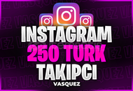 ⭐[ÇALIŞIYOR ! ]✅ İnstagram +250 Türk Takipçi⭐