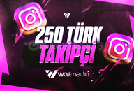 ⭐[ÇALIŞIYOR⚡] Instagram 250 Türk Takipçi