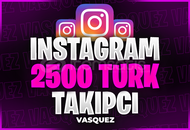 ⭐[ÇALIŞIYOR ! ]✅ İnstagram +2500 Türk Takipçi⭐