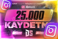 ⭐[ÇALIŞIYOR⚡] Instagram 25.000 Kaydetme