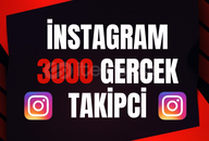 ⭐[ÇALIŞIYOR ! ] İnstagram +3000 Takipçi⭐