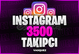 ⭐[ÇALIŞIYOR ! ]✅ İnstagram +3500 Takipçi⭐
