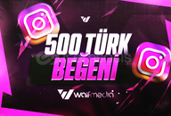 ⭐[ÇALIŞIYOR⚡] Instagram 500 Türk Beğeni