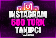 ⭐[ÇALIŞIYOR ! ]✅ İnstagram +500 Türk Takipçi⭐