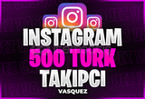 ⭐[ÇALIŞIYOR ! ]✅ İnstagram +500 Türk Takipçi⭐