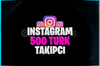 ⭐[ÇALIŞIYOR ! ]✅ İnstagram +500 Türk Takipçi⭐