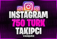 ⭐[ÇALIŞIYOR ! ]✅ İnstagram +750 Türk Takipçi⭐